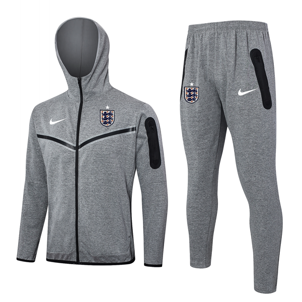 Chandal Con Capucha Inglaterra 2024/25 Gris 3